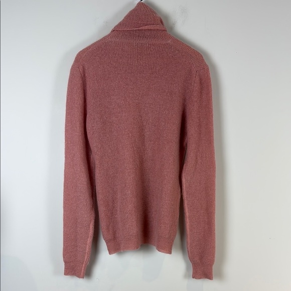 Nina Ricci Women's Pink Mohair and Wool Turtleneck Size Small - Picture 4 of 9